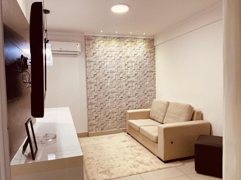 Appartement 2 Qts.| 4 Hosp. | Ao Lado Do Goiania Shopping Extérieur photo