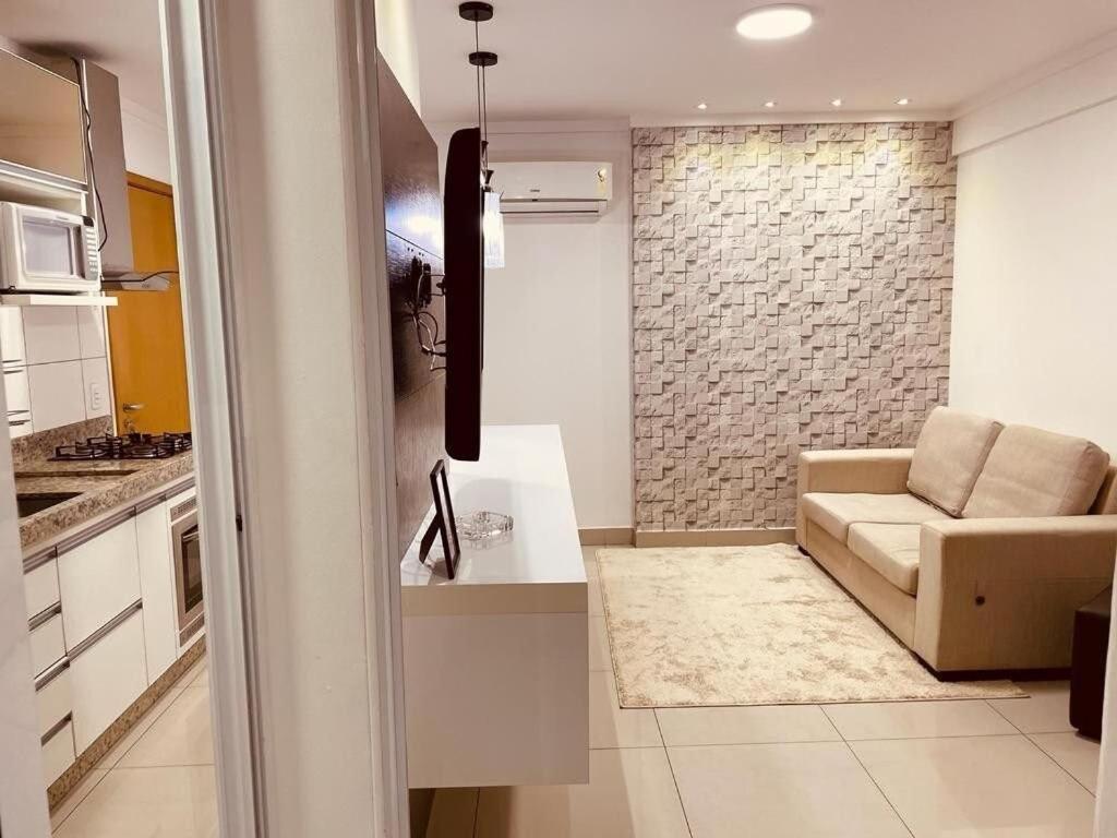 Appartement 2 Qts.| 4 Hosp. | Ao Lado Do Goiania Shopping Extérieur photo