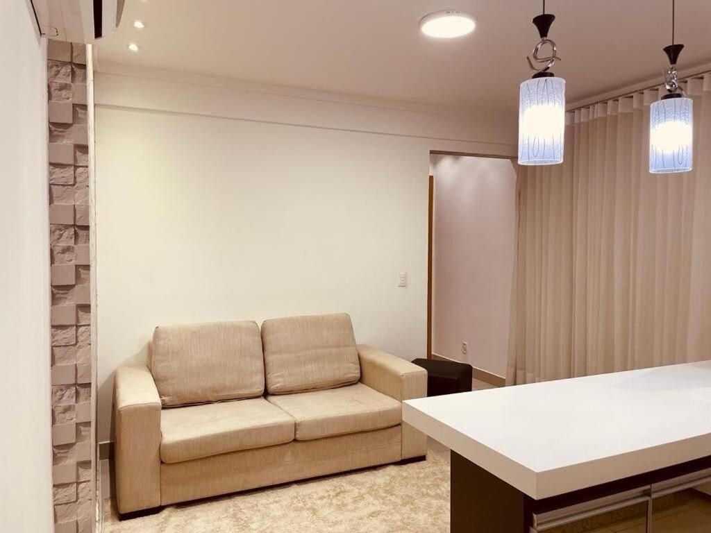 Appartement 2 Qts.| 4 Hosp. | Ao Lado Do Goiania Shopping Extérieur photo