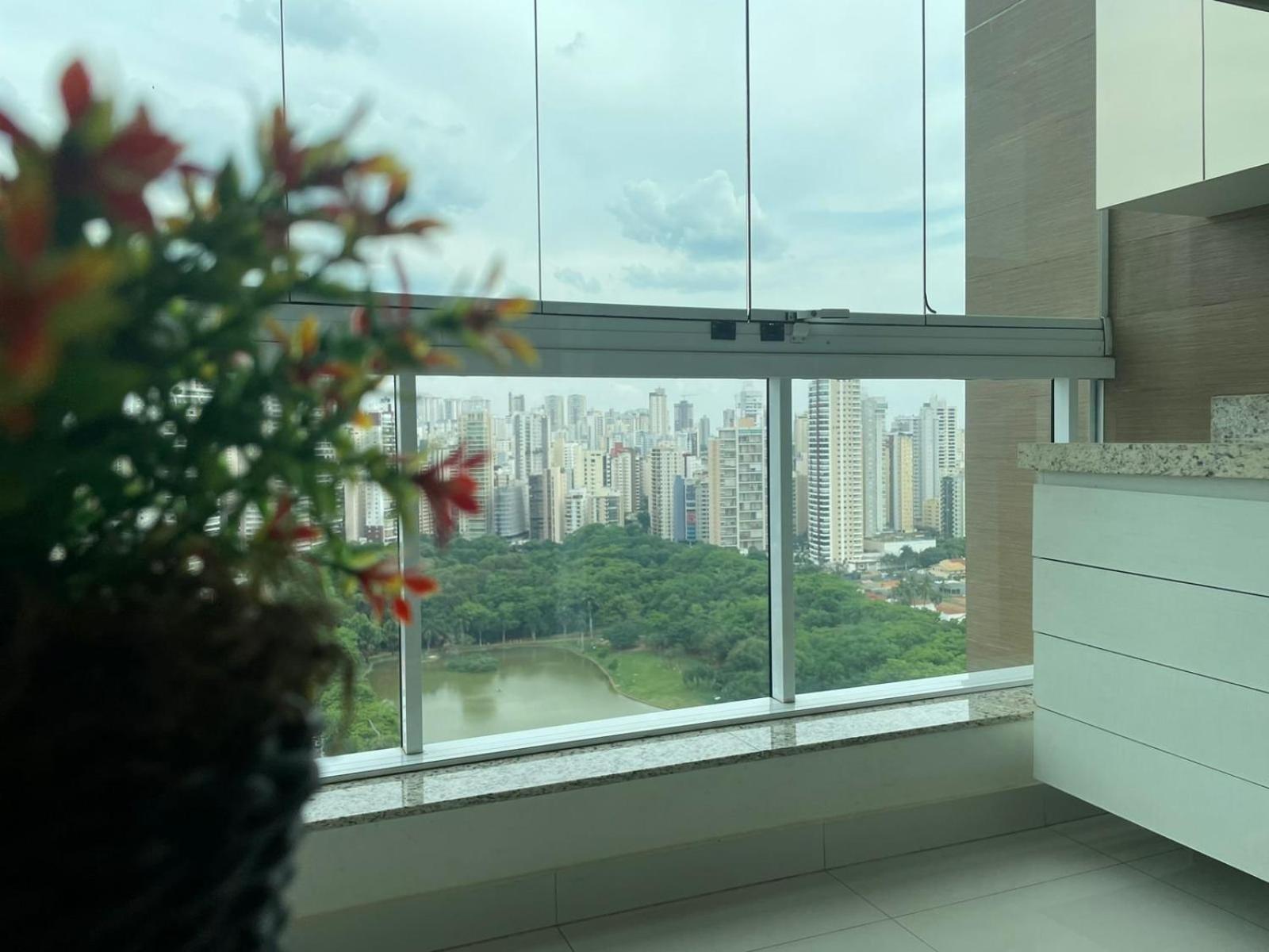 Appartement 2 Qts.| 4 Hosp. | Ao Lado Do Goiania Shopping Extérieur photo