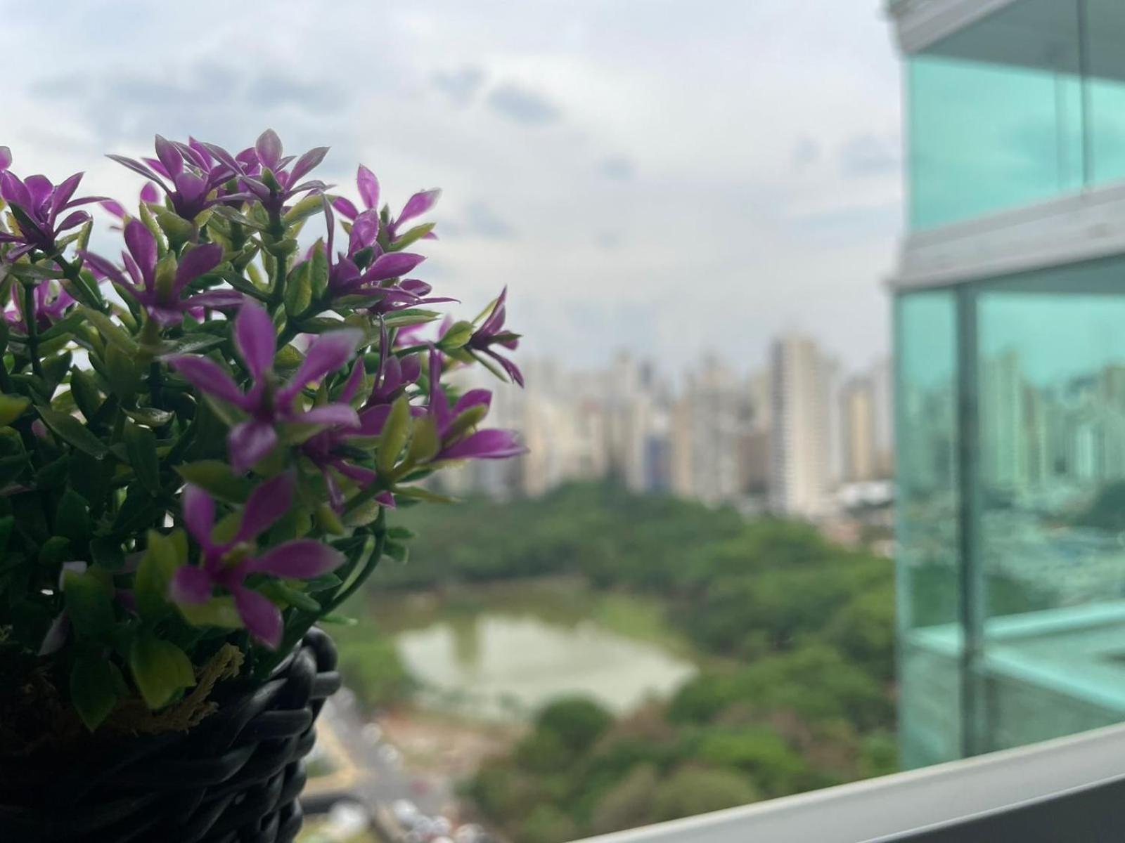 Appartement 2 Qts.| 4 Hosp. | Ao Lado Do Goiania Shopping Extérieur photo