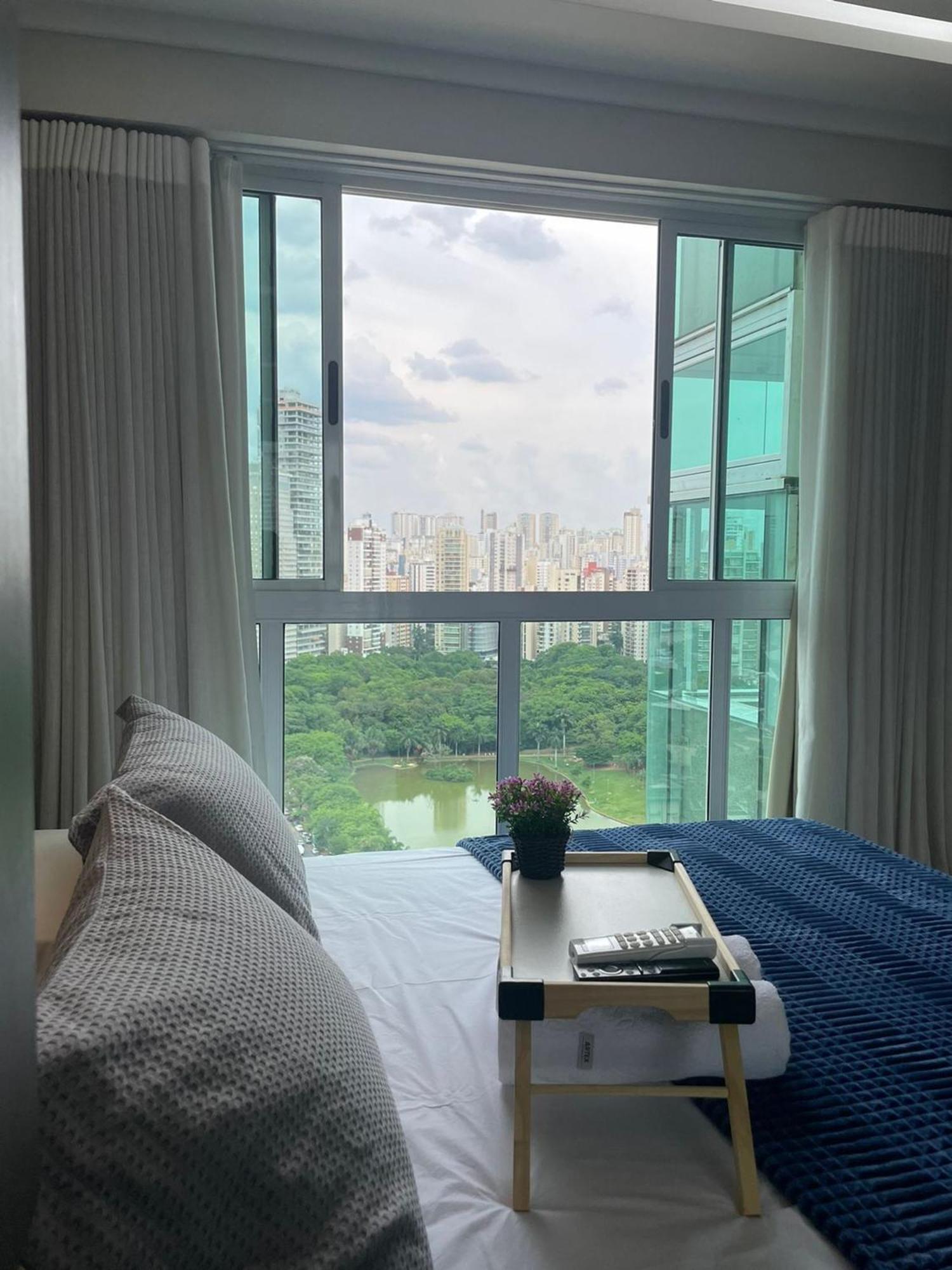 Appartement 2 Qts.| 4 Hosp. | Ao Lado Do Goiania Shopping Extérieur photo