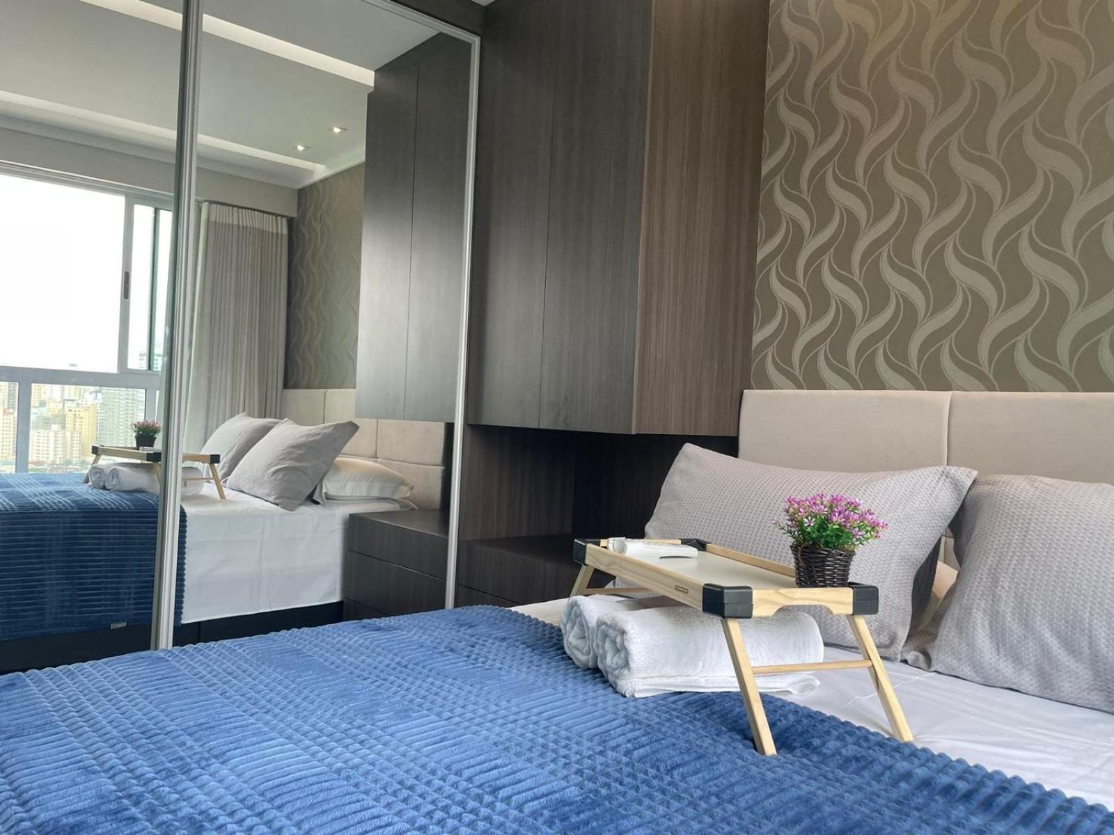 Appartement 2 Qts.| 4 Hosp. | Ao Lado Do Goiania Shopping Extérieur photo